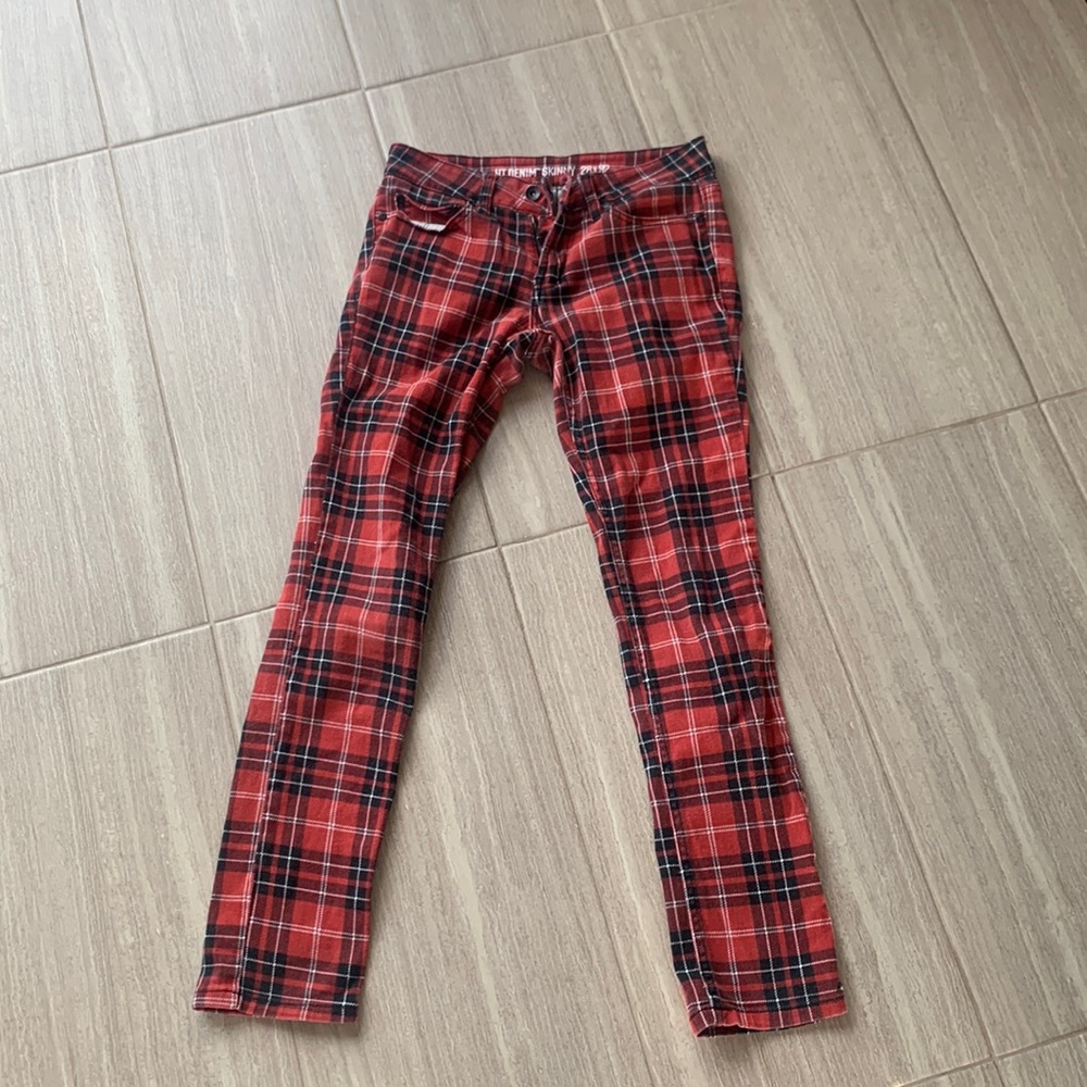 Hot topic skinny mid rise jeans